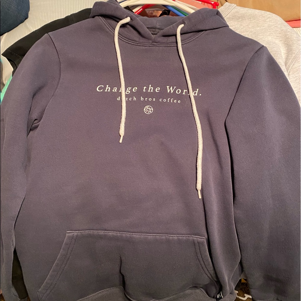 Super warm change the world hoodie